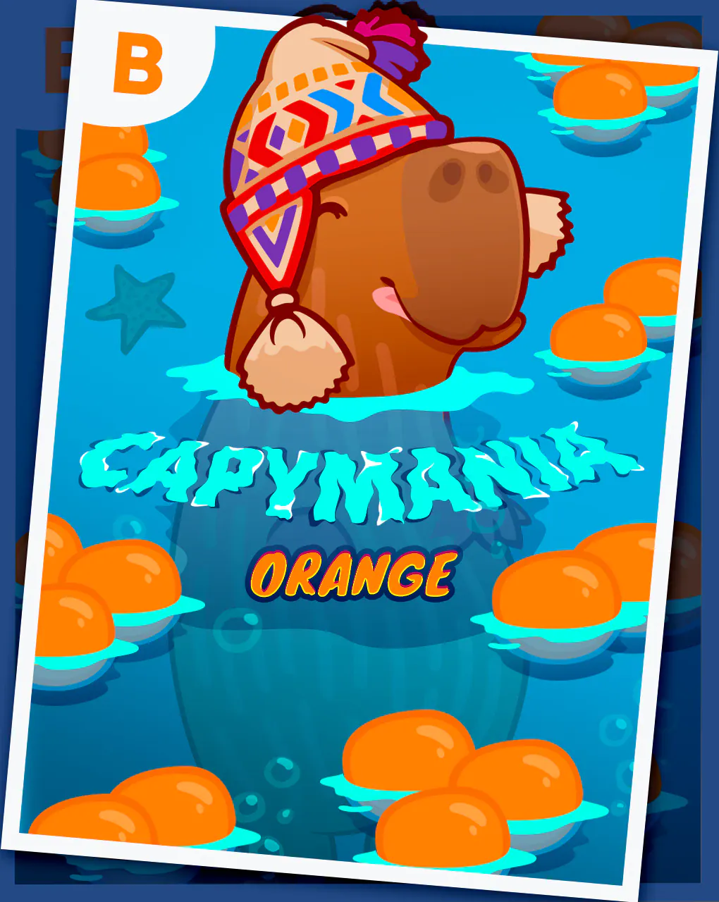 Capymania Orange - FOXYBET77